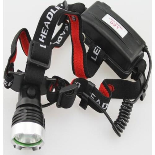 CL-2635 High Power CREE XML T6 1000LM 3-Mode LED Headlamp + Charger (1x18650 /3xAAA)