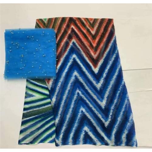 New Fashion African soft silk fabric for garment neat embroidery on the material with swiss voile lace tissu! LXF41915