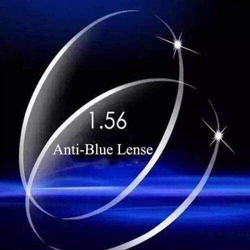 Anti-Blue Prescrition Optical Lense Men Women Customized Nearsighted Glasses Reading Glasses 1.56/1.61/1.67 Index Lens