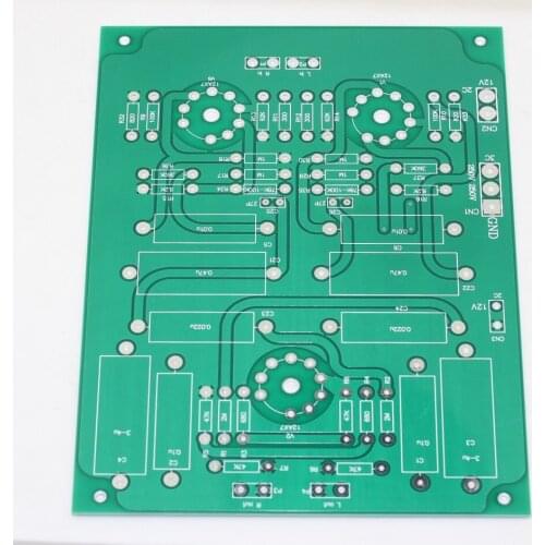 LS22 Tube Preamplifier PCB 12AX7x3 Empty Board