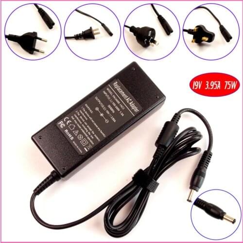 19V 3.95A 75W Laptop AC Adapter Charger for Toshiba Satellite PA3468E-1ACA PA3432U-1ACA PA3432E-1ACA Pow66 PA3467U