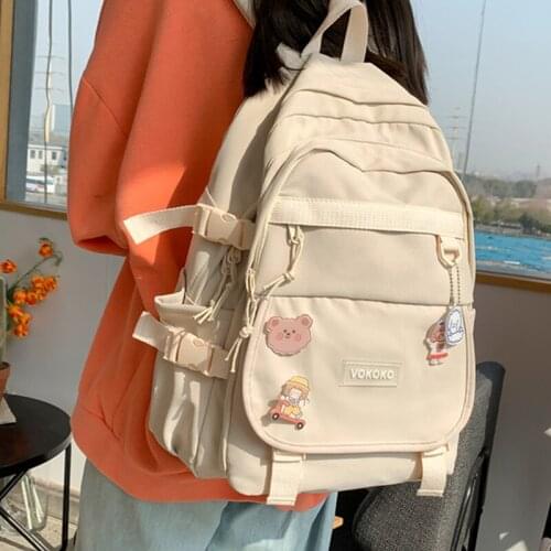 Women Travel Backpack High Quality Nylon Waterproof School Backpack For Teenage Girls Boys College Book Laptop Rucksack 50