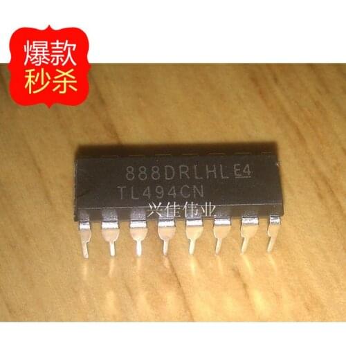 10PCS The new TL494 TL494CN DIP-16 switching power supply integrated IC chip