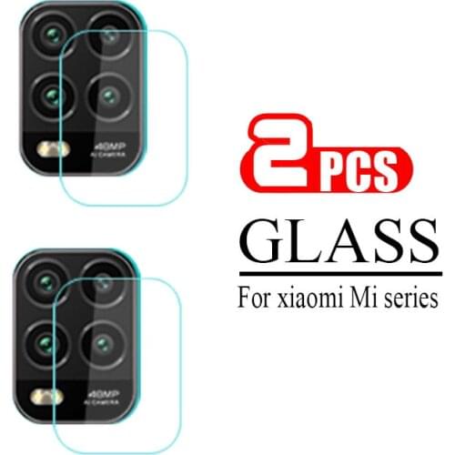 2pcs Safety Glass on For Xiaomi Mi 10 Lite 9 Pro Youth 5g Note10 lite A3 Xiaomi10Pro MI Note10Pro Camera Lens Protector Tempered
