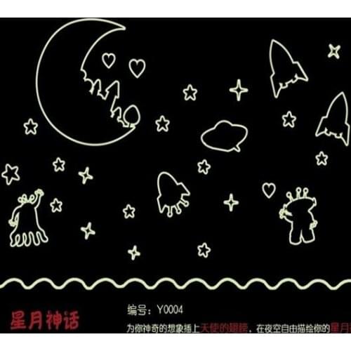 Светящиеся наклейки на стену Decor Party China At AliExpress