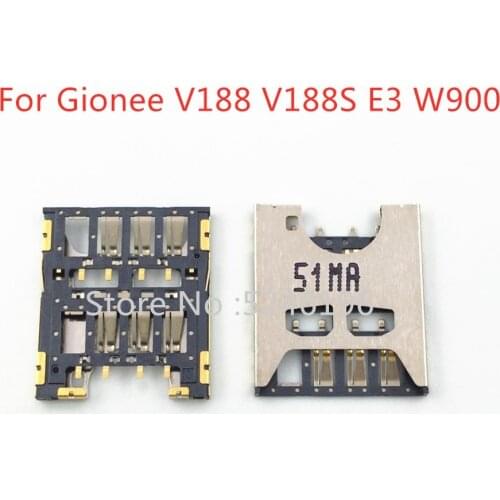For Gionee GN151 GN152 F100 V188 V188S V183 V185 GN810 W900 M3 E3 Sim Card Reader Tray Card Holder Slot Flex Cable Repair Parts