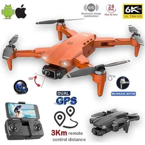 GPS RC Drone 6K Camera Professional Aerial Photography UAV Three-Shaft Anti-Shake Folding Brushless High Quality Aircraft JIMITU