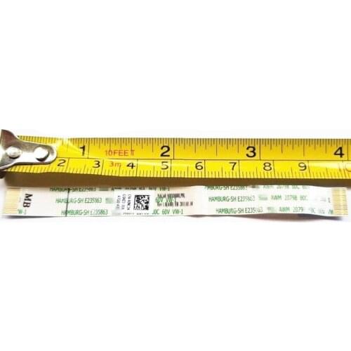 1 Lot / 10 PCS For HAMBURG-SH E235863 AWM 20798 80C 60V VW-1 16 PIN 10cm LONG 0.9cm WIDE FLEX CABLE