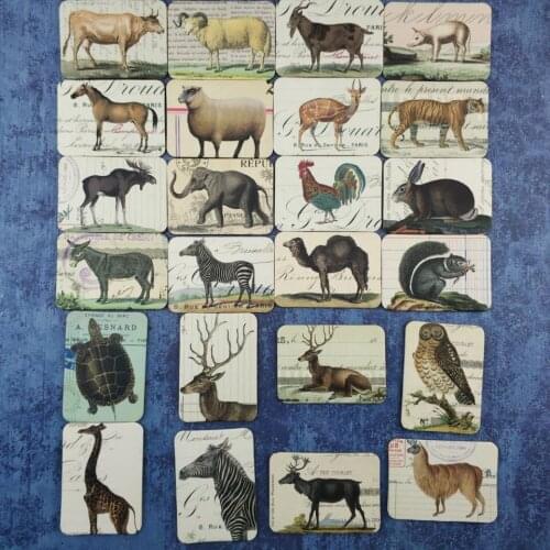 24 Pcs fridge magnets animals home deco tourism souvenir magnet for refrigerators magnet magnetic sticker paste Arts Crafts