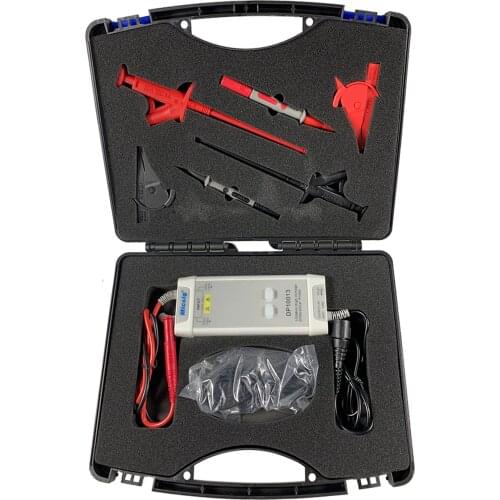 Micsig DP10013 Oscilloscope High Voltage Differential Probe Kit 1300V 100MHz 3.5ns Rise Time 50X/500X Attenuation Rate Parts