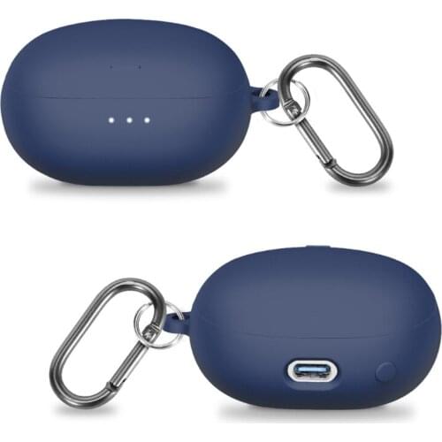 Durable Silicone Shell Protective Cover Anti-fall Earphone Case for-Anker -Soundcore Liberty Air 2 Pro Wireless Bluetooth