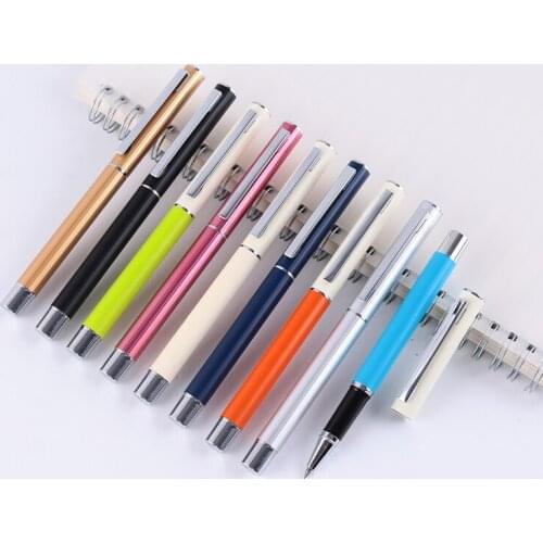 Luxury quality ball point pens Business office gift School student office Supplies Metal signing pen