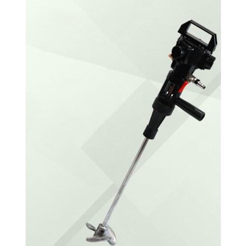 NT-838 1/8HP Pneumatic Mixer Stirrer Blades Paint Agitator Handheld Air Agitator Air Power Supply Paint Coating Mixing Machine