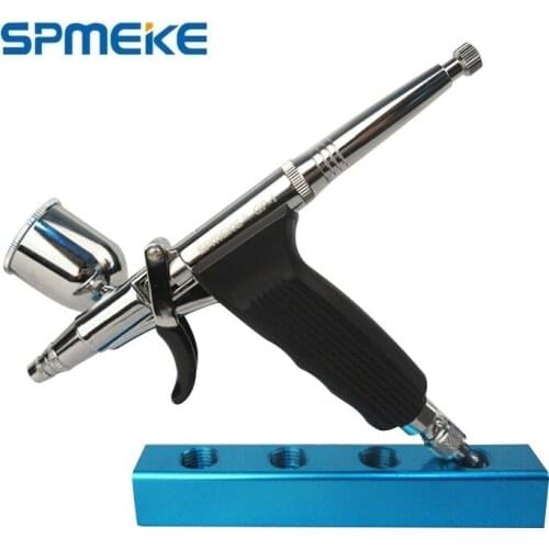SPMEKE RH-GP-1 Airbrush Set Double-action Trigger Air-paint Control Used for spraying paint of art craft model GP1