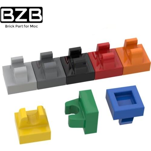 BZB MOC 15712 1x1 Trapezoidal Vertical Clip Board High Tech Building Block Model Kids Toys DIY Technical Brick Parts Best Gifts