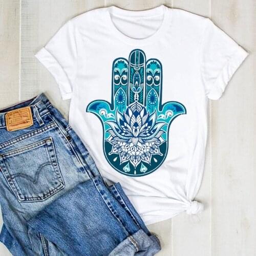 Women Lady Summer Flower Floral Hand Fashion 2020 Ladies T Tee Tshirt Womens Female Top Shirt Clothes Graphic Clothing T-shirt