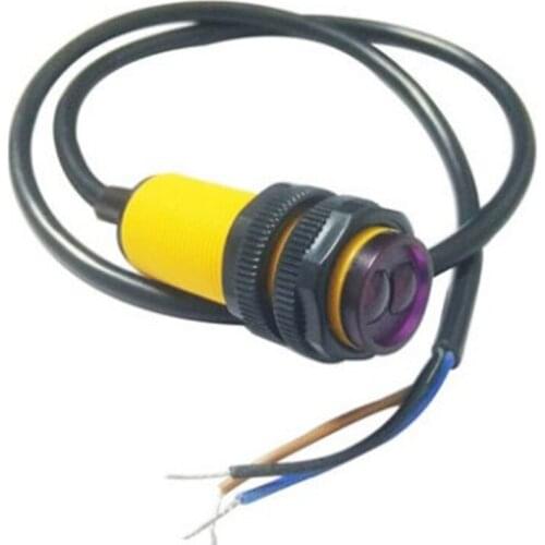 1pcs E18-D80NK Infrared Obstacle Avoidance Photoelectric Sensor Photoelectric Switch 3-80cm Detection Range Adjustable