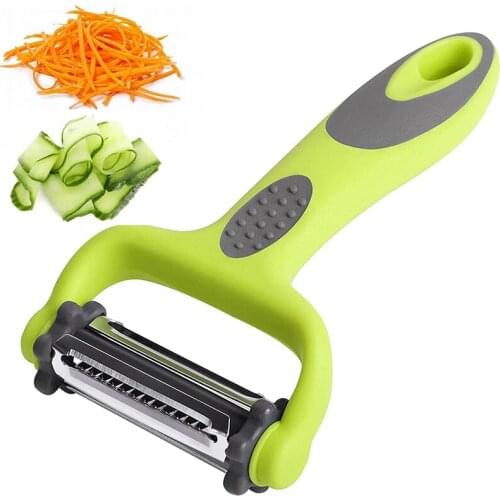 3 In 1 Stainless Steel Vegetable Peeler Cutter Potato Slicer Cabbage Grater Fruit Peeler Fruit Carrot Cutter Kitchen Accessories