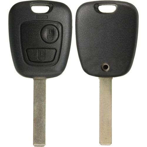 2 button Cover helmet key shell for remote control toyota Aygo battery buttons