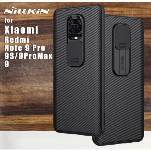 Nillkin For Xiaomi Redmi Note 9 Pro 9s Max case Camera Protection Camshield Phone Case Lens Protective Back Cover