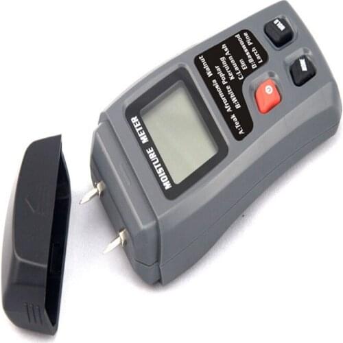 4in1 Digital Wood Moisture Meter Hygrometer Humidity Tester Corn Wheat Rice Bean Wheat Electrical Resistance Moisture Tools