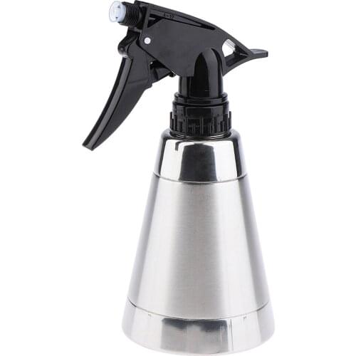 300ml Durable Steel Hairdressing Spray Bottle Plant Flower Water Sprayer