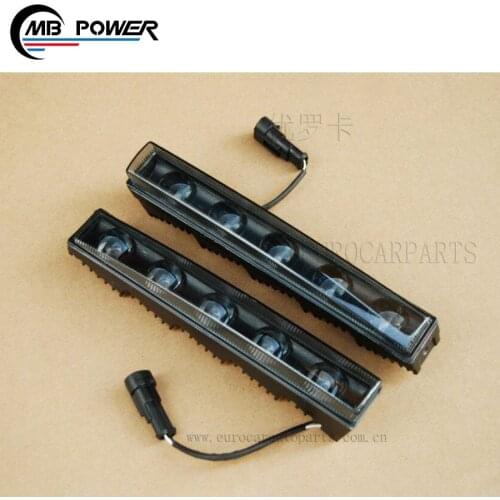 G CLASS W463 G63 G500 G400 G350 DRL with Black led light fit for W463 G63 G500 G400 G350 1990-2018 year day light