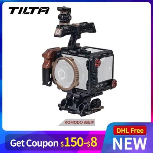 TILTA KOMODO 6K kit camera cage Accessories-Portable PTZ Bracket on Full Cage Base-Weathered Color