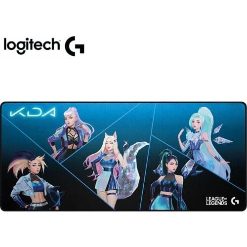Logitech G840 XL Gaming Mouse Pad LOL KDA Limited Big Size Mousepad for Laptop PC Gaming LOL OW PUBG Fortnite Gamer