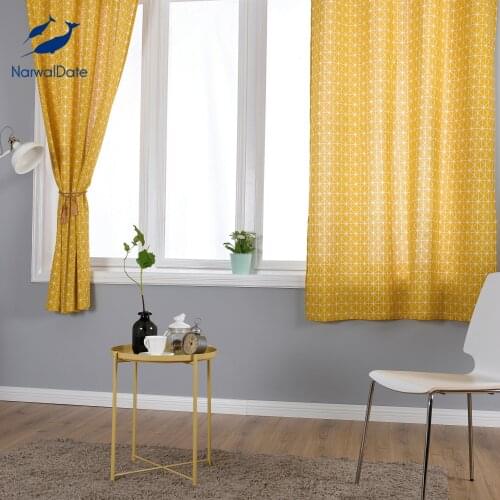 NarwalDate Cotton Curtains For Windows