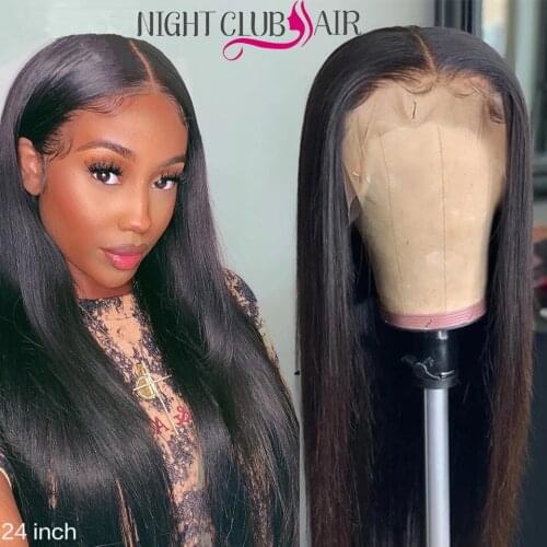 Black Friday Sale Straight Frontal Wig Human Hair Human Hair Lace Wigs Straight Lace Front Wig Long 4x4 Closure Wigs For Women