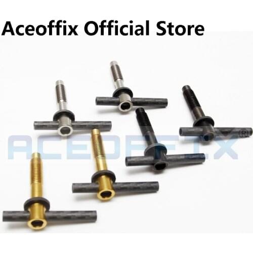 Aceoffix Brompton Hinge Clamp Lever titanium carbon TC4 CNC hcl-TIC