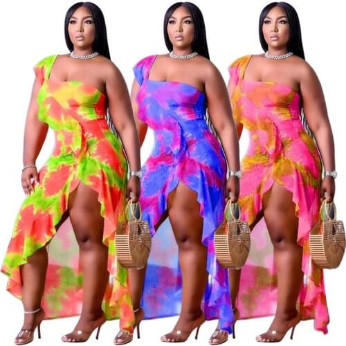 Plus Size Dresses Women Party Elegant Summer Wholesale Single Sleeveless Bodycon Slip Maxi Dress Birthday Outfits Dropshipping