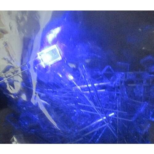 Christmas lighting 257 2*5*7mm blue fast flashing led beads water clear 1.5HZ 2.8-3.4v 20ma