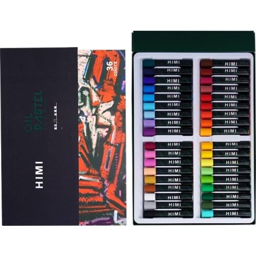 Miya Himi Silky Crayons π Series Oil Pastel Heavy color oil painting stick for Kids,Adults,Artists in 12/24/36 Colors