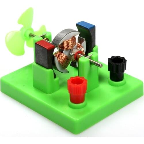 Physics Study Aids Physical Optical Experiment Instrument Dc Motor Model School Circuit Direct-current Motor Model With Fan