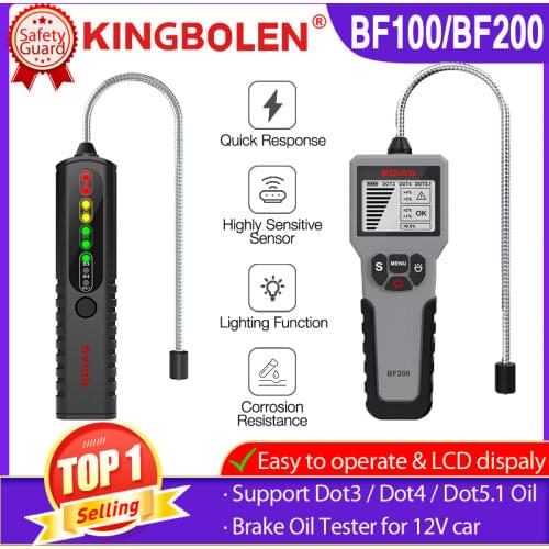 Ediag Auto Brake Fluid Tester Tools BF200 Diagnostic 12V Car Oil Tester Pen Accurate Quality Check LED BF100 Free Shipping