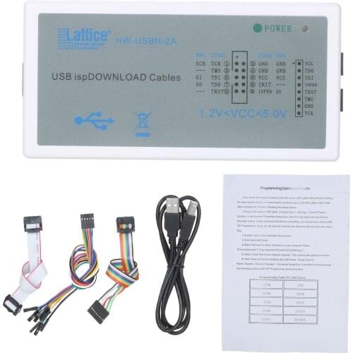 KKMOON USB ispDownload Cable USB ISP Programmer JTAG SPI Flash USB Programming Cable Development Kit for Programming LATTICE