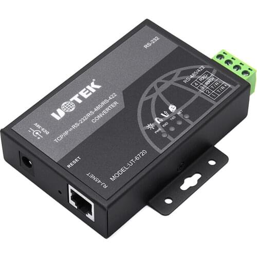 UT-6720 485 turn Ethernet TCP/IP to serial RS232/422/485 network converter