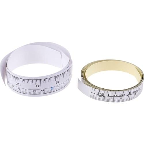 Hot Selling 90/151cm Self Adhesive Metric Measure Tape Vinyl Ruler For Sewing Machine Sticker Adhesive Measure Tape