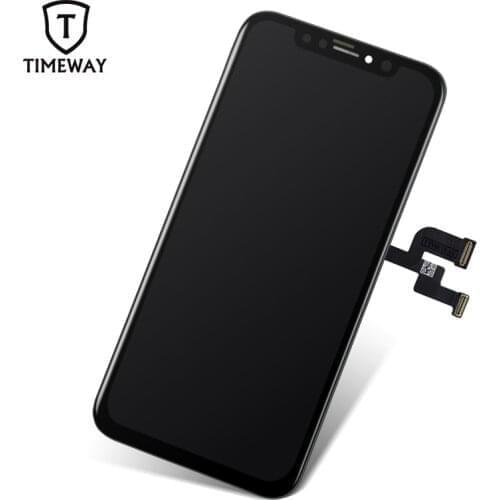 For IPhone X screen replacement Hard OLED lcd for apple parts mobile phone 5.8 inch Digitizer Assembly 3D touch screens Display