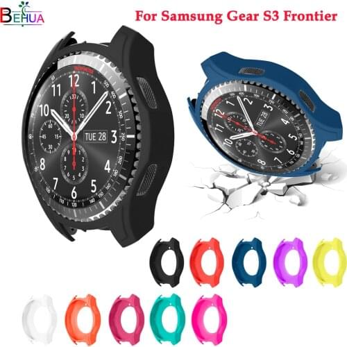 Watch case For samsung Gear S3 Frontier protective All-Around protection screen Prevent scratching prevent falling