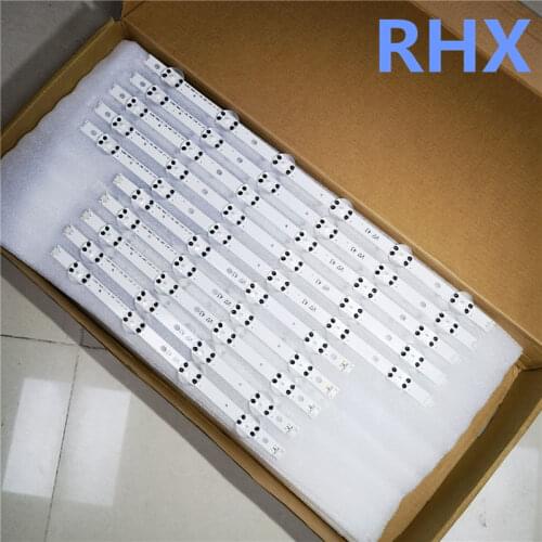20PCS/Lot 10 lamp 867mm 6916L-2744A 6916L-2743A 6916L-2867B 2867A 2867G for LG 43" V17 43LJ614V 43LV340C 43UJ670V LC430DQE NEW