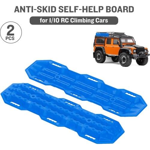 2PCS Anti-Skid Self-Help Board RC Parts For 1/10 RC Crawler Car TRX4 Defender Bronco RC4WD D90 Axial Scx10 90046 CC01 VS4