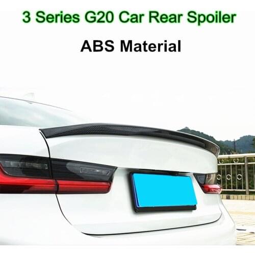3 Styles MP Style Rear Bumper Lip Wing Spoiler For B-MW 3 Series G20 2019+ ABS M4/ M3 Style Matte Black Car Spoiler