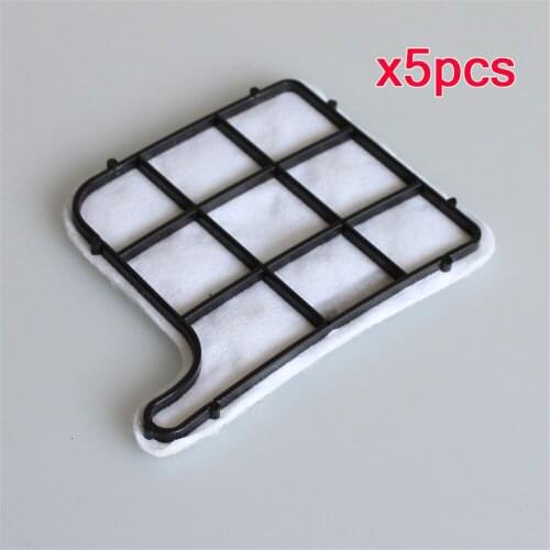 5pcs Protective Motor Filter HEPA Brush Filter for Vorwek VK135 VK136 VK369 Vacuum Cleaner Filters Replacement Parts