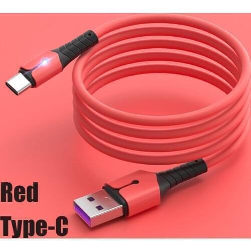 5A USB C Cable for Xiaomi Red mi note 9 Fast Charger Cable with Digital USB Type C Cable for Samsung oneplus meizu nokia google
