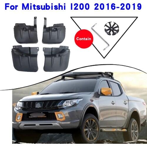 Car Fender Accessories For Mitsubishi L200 Trion 2016-2019 Mudguards Splash Guards Fender Mudflaps Car Fender Mud Flaps