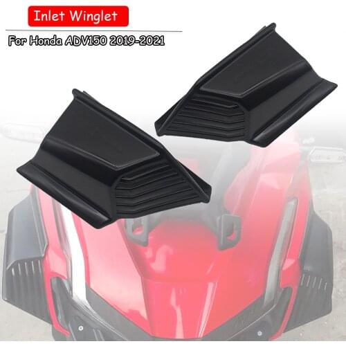 Motorcycle Accessories Aerodynamic Winglet Pneumatic Spoiler Fairing Small Inlet Wing For Honda ADV150 XADV150 ADV 150 2019 2020
