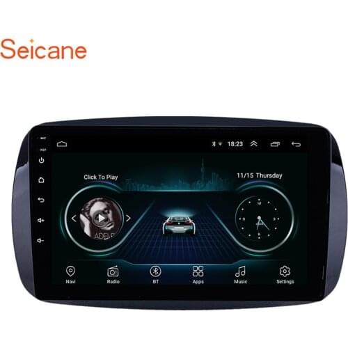 Seicane Car GPS Radio Player For Mercedes Benz Smart 2016 with Bluetooth AUX support DVR Carplay OBD Steering Wheel Control